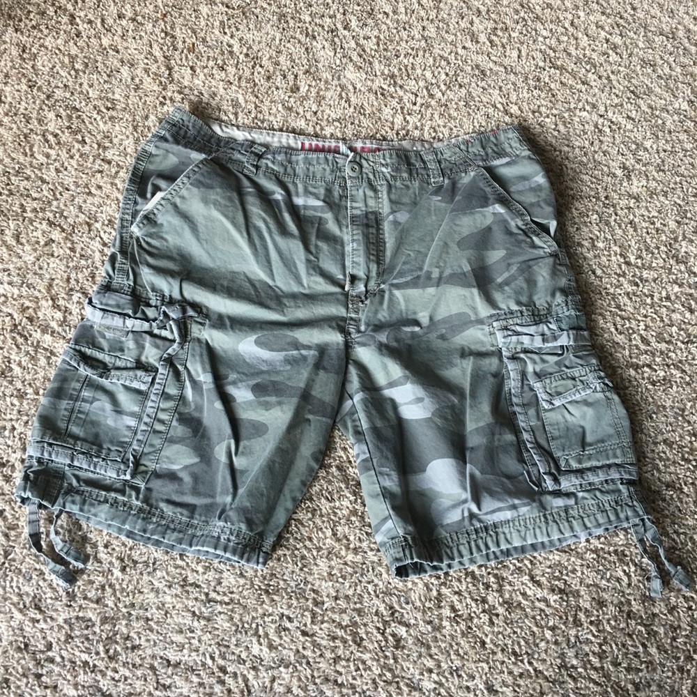 EUC- Mens Unionbay Camo Shorts 40W